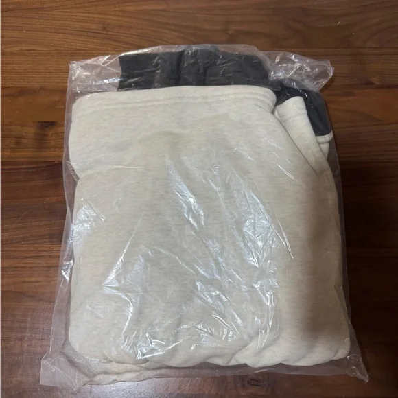 Kith Kids for Nike Fleece Dress in Sail Heather Youth Size XL Swoosh Logo FW25